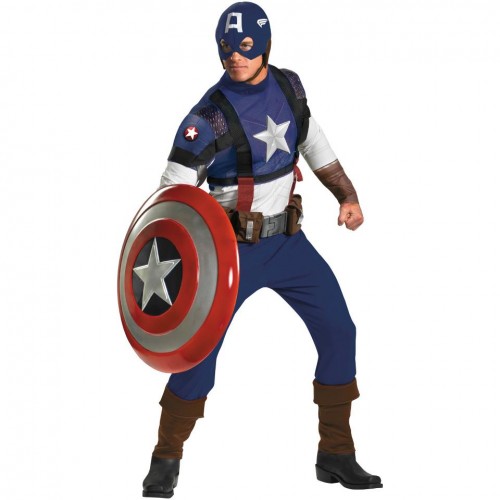 Fantasia Masculina Capitão América