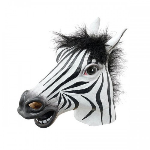 Máscara Zebra Látex