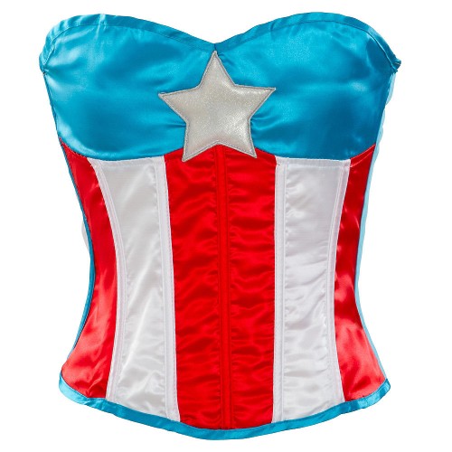 Corset Capitã America com Logo