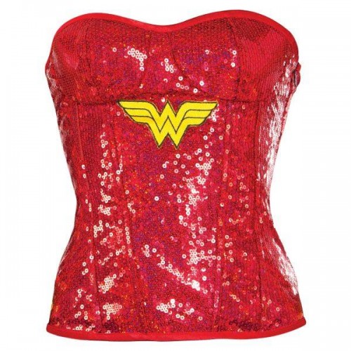 Corset Mulher Maravilha com Logo