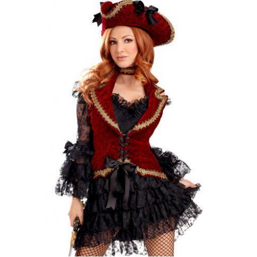 Pirata Vestido Preto